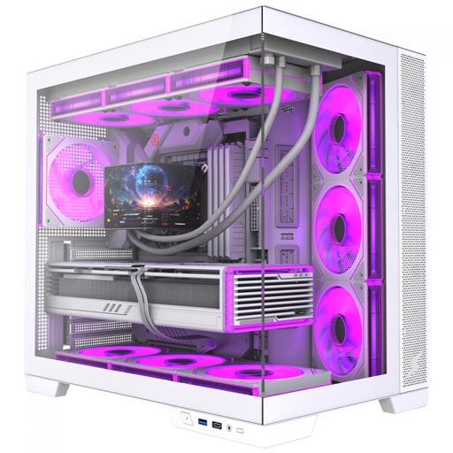 Superframe Drakor ATX Mid Tower (Branco)