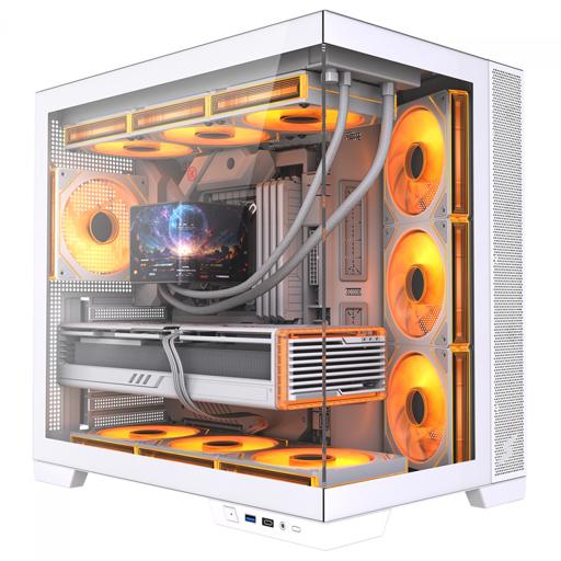 Superframe Drakor ATX Mid Tower (Branco)