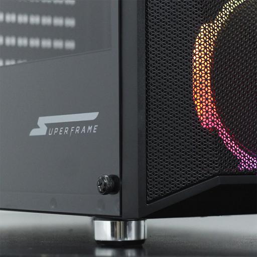 Superframe Flow ATX Mid Tower (Preto)