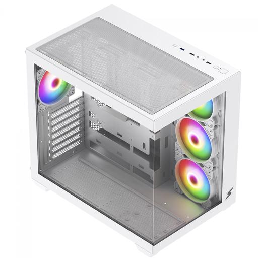 Superframe Fusion ATX Mid Tower (Branco)