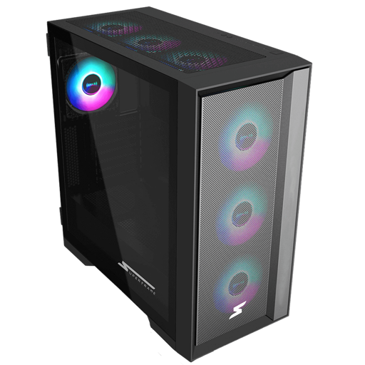 Superframe Hawk ATX Mid Tower (Preto)