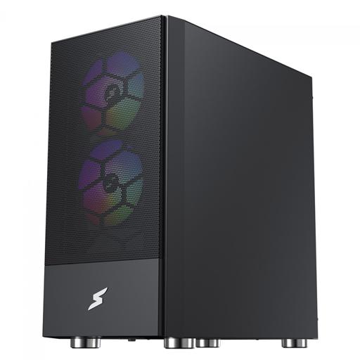 Superframe Mesh MicroATX Mid Tower (Preto)