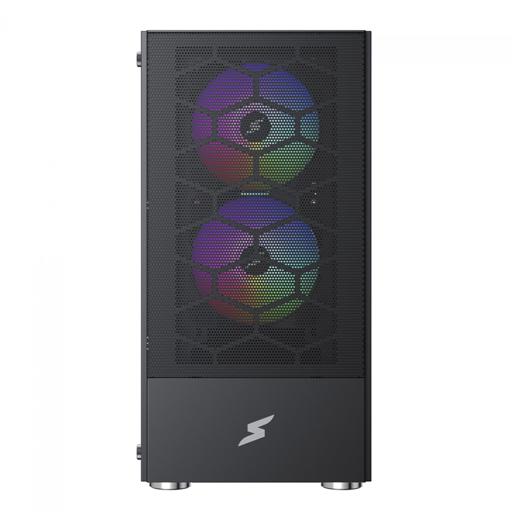 Superframe Mesh MicroATX Mid Tower (Preto)