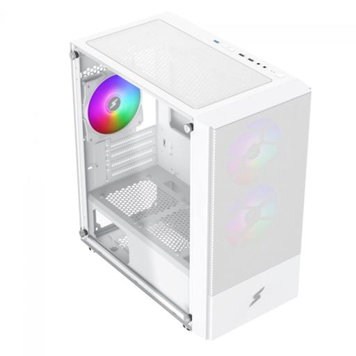 Superframe Mesh MicroATX Mid Tower (Branco)