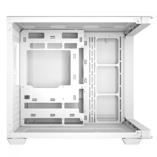 Superframe Power Cube Cristal ATX Mid Tower (Branco)