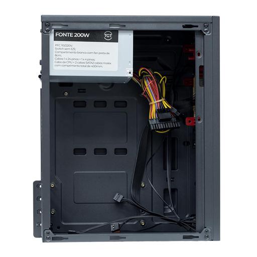 TGT B110 MicroATX Mid Tower (Preto)