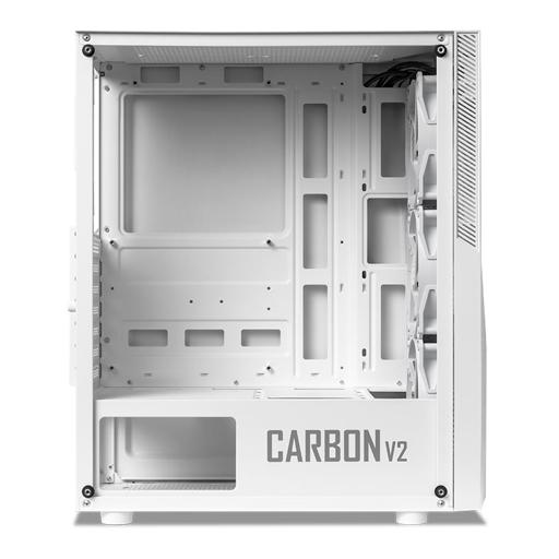 TGT Carbon V2 MicroATX Mid Tower (Branco)