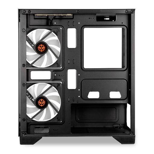 TGT Gladiator MicroATX Mid Tower (Preto)