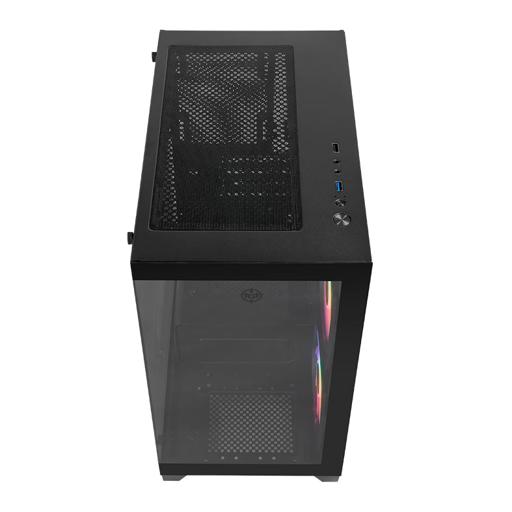TGT Gladiator MicroATX Mid Tower (Preto)