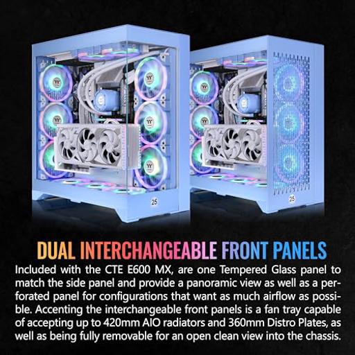 Thermaltake CTE E600 MX Hydrangea ATX Mid Tower (Azul)