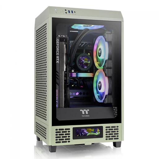Thermaltake The Tower 200 Matcha Mini ITX Tower (Verde)