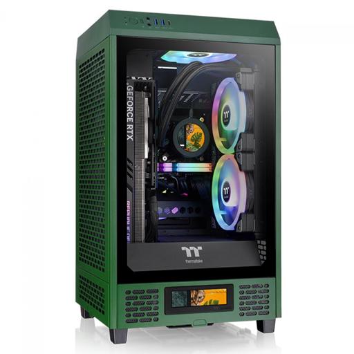Thermaltake The Tower 200 Racing Mini ITX Tower (Verde)