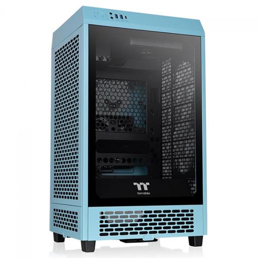 Thermaltake The Tower 200 Turquoise Mini ITX Tower (Azul / Preto)