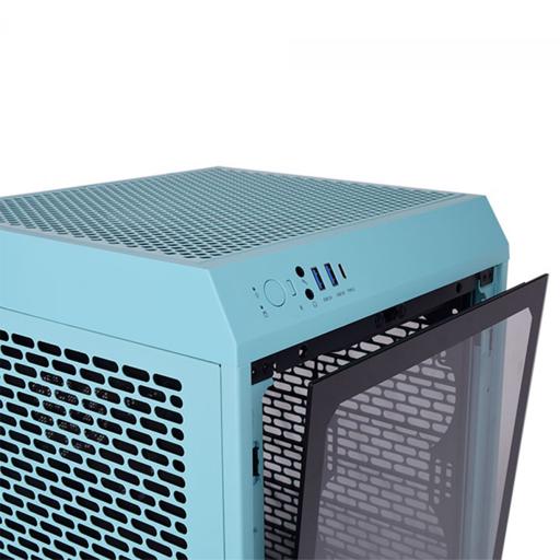 Thermaltake The Tower 200 Turquoise Mini ITX Tower (Azul / Preto)