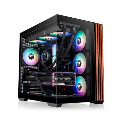 Thermaltake View 380 Wood Style ATX Mid Tower (Preto)