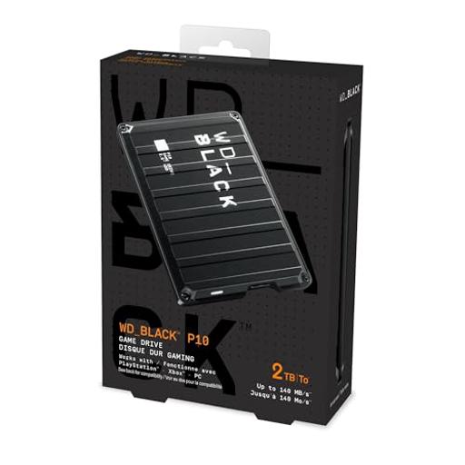 Western Digital WD Black 2 TB USB 3.2 Gen1 5400 RPM NVME HDD