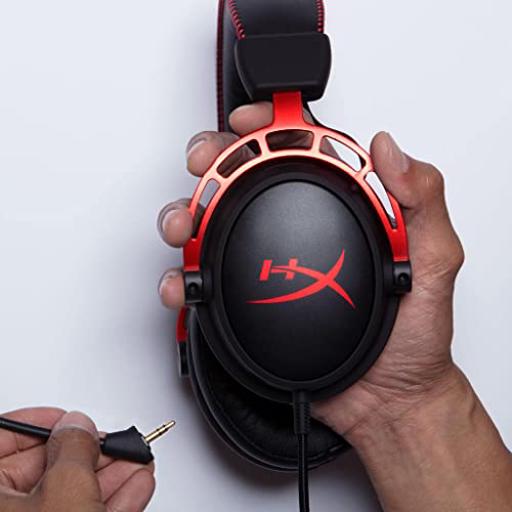 HyperX Cloud Alpha Preto / Vermelho Com fio