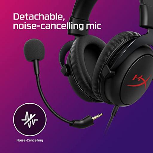 HyperX Cloud Core Preto / Vermelho Com fio