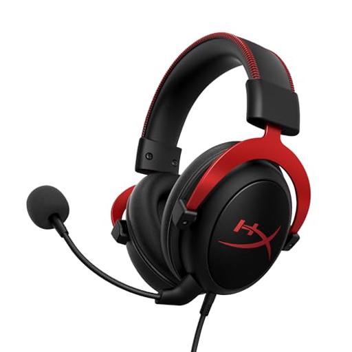 HyperX Cloud II Preto / Vermelho Com fio