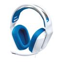 Fone de ouvido Logitech G335 Branco / Azul