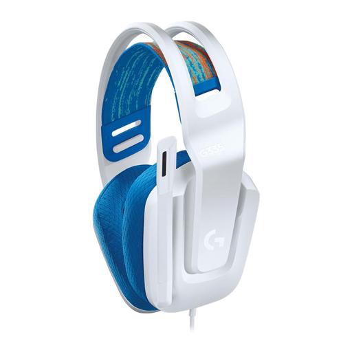 Logitech G335 Branco / Azul Com fio