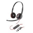 Fone de ouvido Poly Blackwire 3220 Stereo