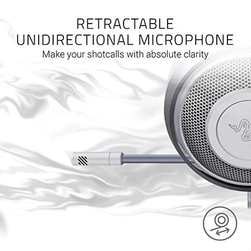 Razer Kraken Mercury White Com fio