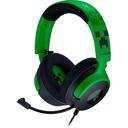 Fone de ouvido Razer Kraken V4 X Minecraft Edition