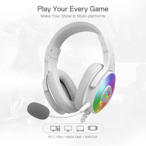 Redragon Pandora Lunar White Com fio