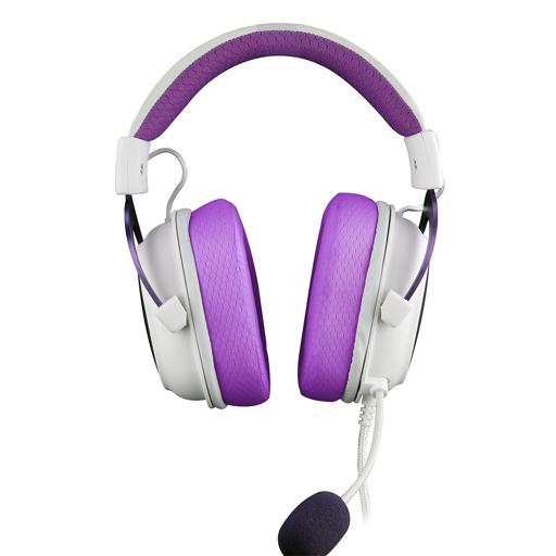 Redragon Zeus X Branco / Roxo Com fio