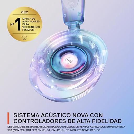 SteelSeries Arctis Nova 1 Branco Com fio
