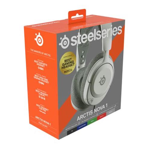 SteelSeries Arctis Nova 1 Branco Com fio
