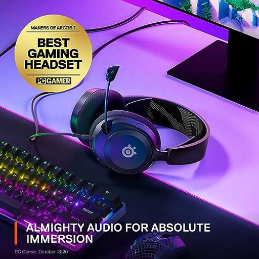 SteelSeries Arctis Nova 1 Preto Com fio