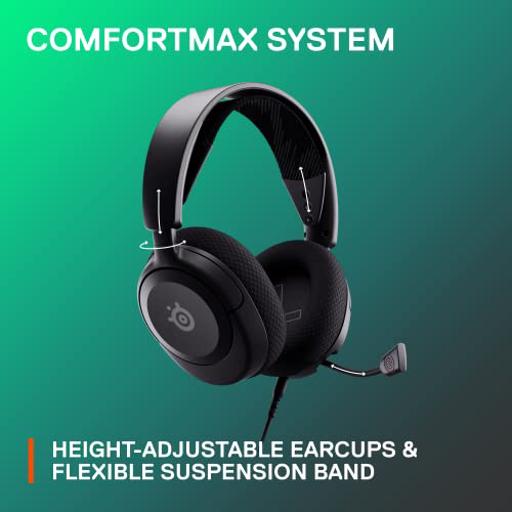 SteelSeries Arctis Nova 1 Preto Com fio