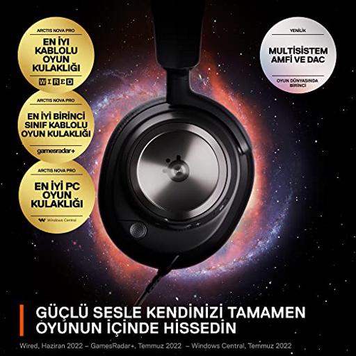 SteelSeries Arctis Nova Pro Hi-Res Com fio