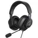 Fone de ouvido Multilaser Warrior Huginn Preto
