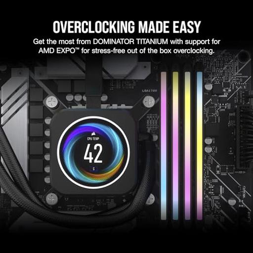 Corsair Dominator Titanium 64 GB (2x32 GB) DDR5-6000