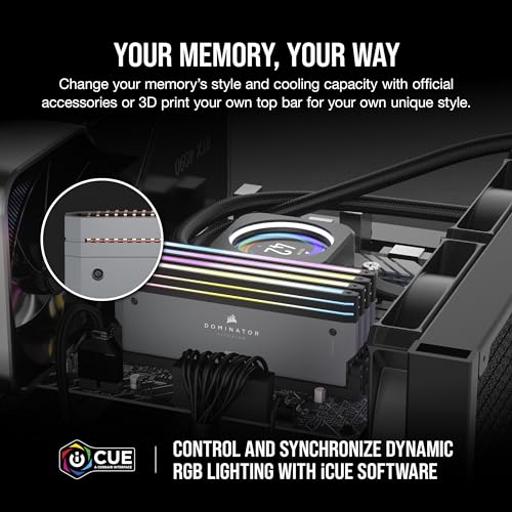 Corsair Dominator Titanium 64 GB (2x32 GB) DDR5-6000