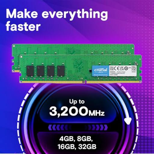 Crucial CT2K16G4DFRA32A 32 GB (2x16 GB) DDR4-3200