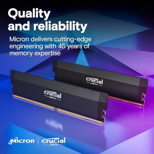 Crucial Pro 32 GB (2x16 GB) DDR5-6400