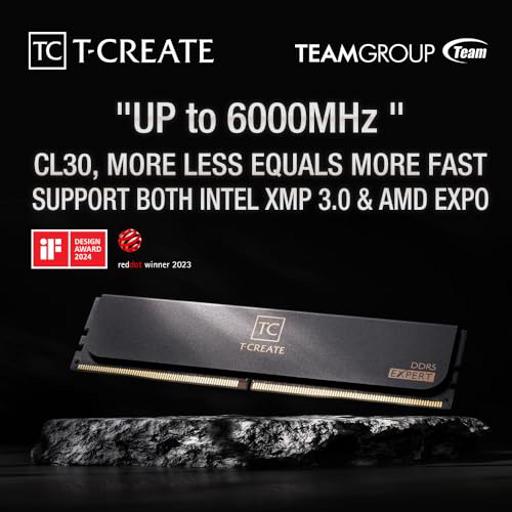 TeamGroup T-Create Expert 32 GB (2x16 GB) DDR5-6000