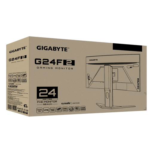 Gigabyte G24F2 24.0″ 1920 x 1080 165 Hz