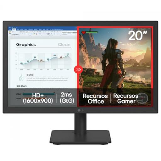 LG 20U401A-B.AWZM 20.0″ 1600 x 900 75 Hz