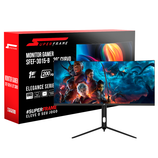 Superframe Elegance Series 30.0″ 2560 x 1080 200 Hz