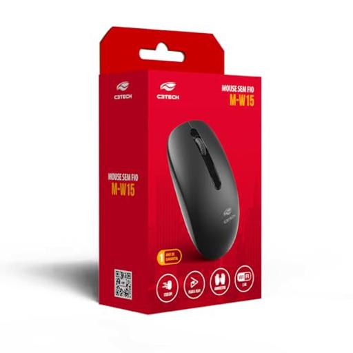 C3 Tech M-W15RBK Wireless