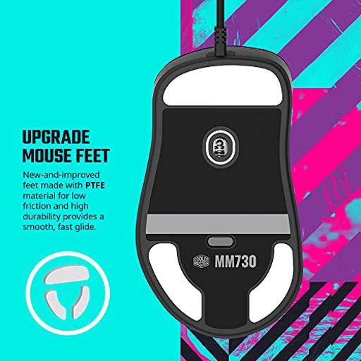 Cooler Master MM730 Gamer Preto Com fio