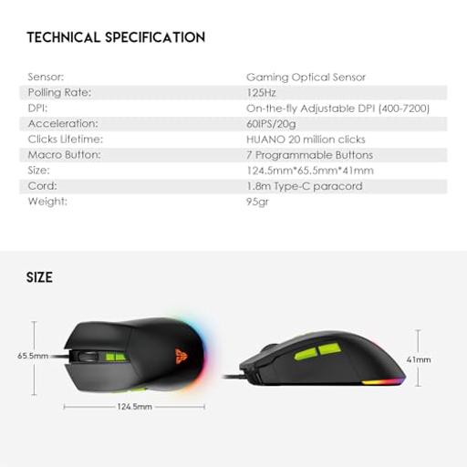 Fantech VX6 Phantom II Com fio