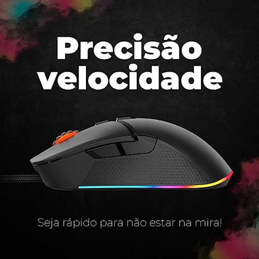 Geonav Ghost Light Gamer Com fio