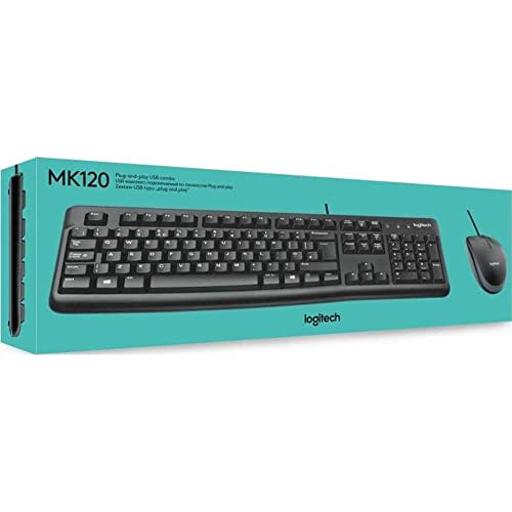 Logitech MK120 Com fio