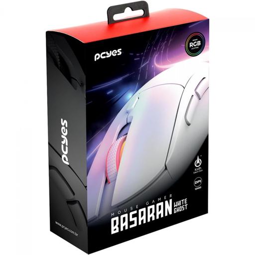 PCYes Basaran White Ghost Com fio